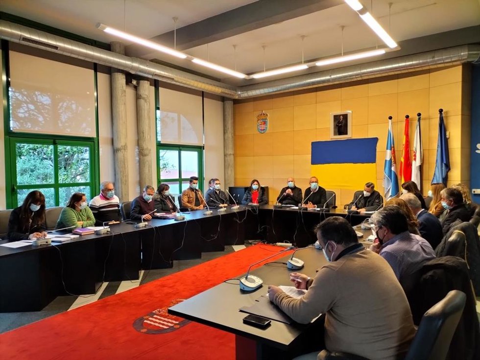Pleno de la corporación del Ayuntamiento de Nigrán