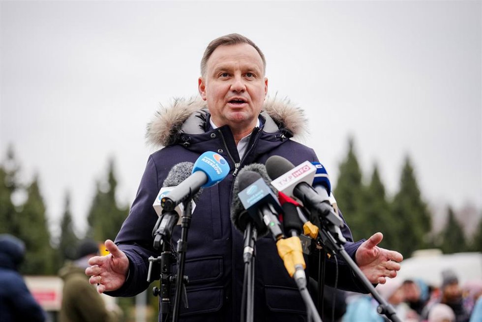 El presidente de Polonia, Andrzej Duda