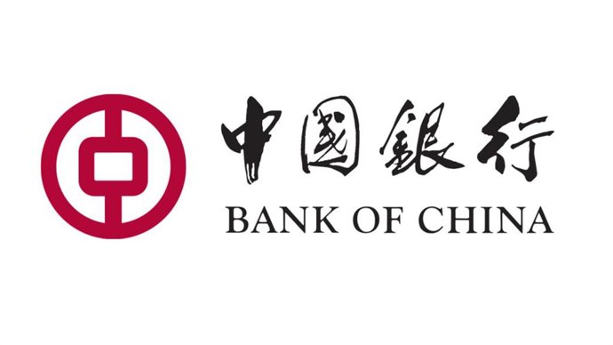 Archivo - Logotipo de Bank of China.