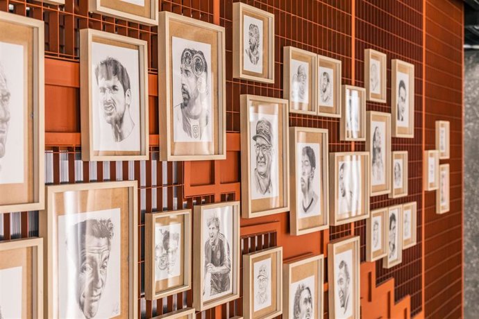 La exposición Football. Art. Icons en Casa Seat de Barcelona.