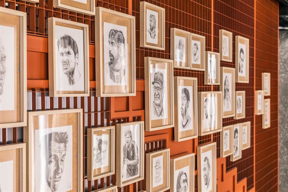 La exposición Football. Art. Icons en Casa Seat de Barcelona.