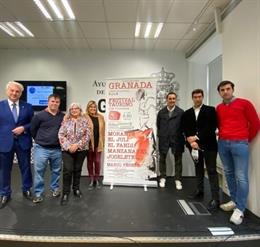 Presentación del festival taurino a favor de Granada Down