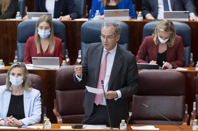 El consejero de Educación, Ciencia y Universidades, Enrique Ossorio.