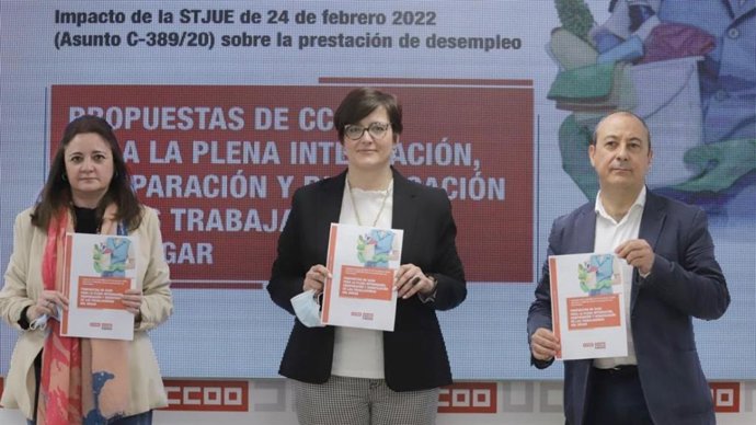 Presentación informe de CCOO sobre trabajadoras del hogar
