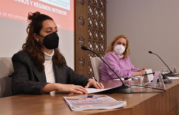 Presentación de los proyectos del Área de Recursos Humanos de la Diputación de Badajoz para 2022