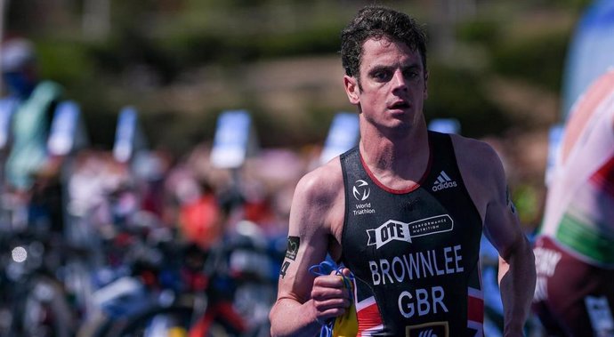 El triatleta británico Jonathan Brownlee en Tokio 2020