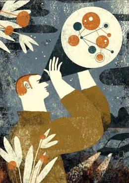 El Astrónomo', obra de la ilustradora Mar Hernández, 'Malota', utilizada sin su consentimiento