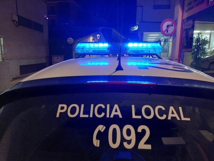 Vehículo de la Policía Local de Totana (Murcia)