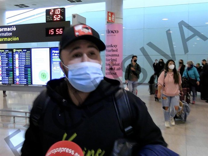 KIKO RIVERA LLEGA A BARCELONA PARA LA FINAL DE 'DISASTER CHEF'