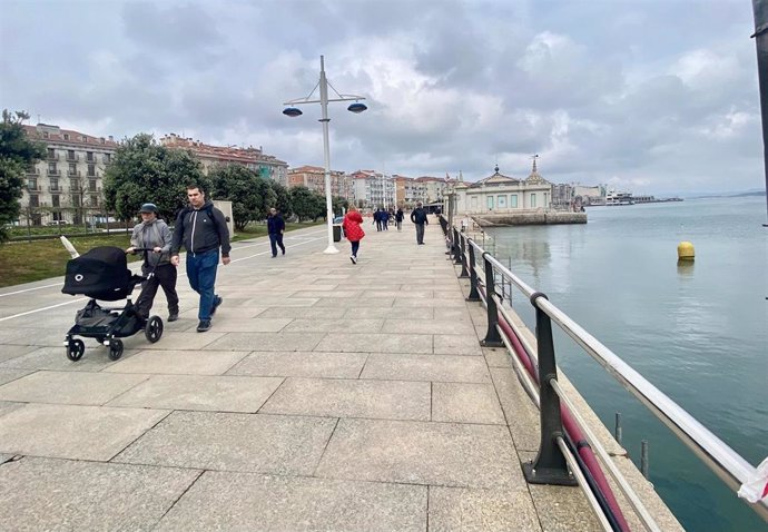 Muelle de Maura, Paseo marítimo de Santander