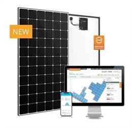 Placa Solar con Inversor integrado