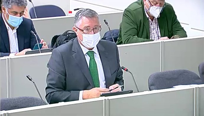 El senador turolense del Partido Popular, Manuel Blasco.