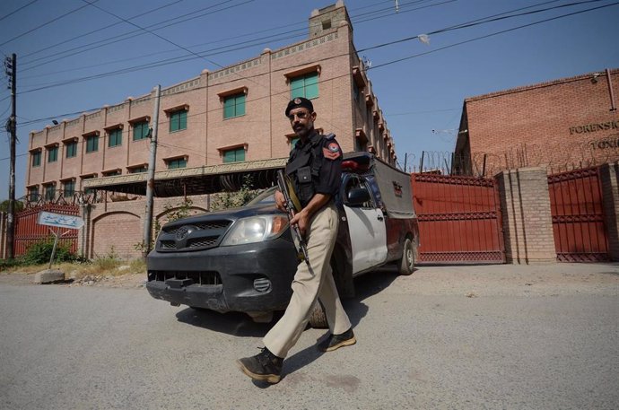 Un agente de la Policía de Pakistán (archivo).