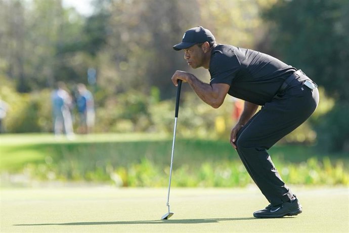 Archivo - El golfista estadounidense Tiger Woods 
