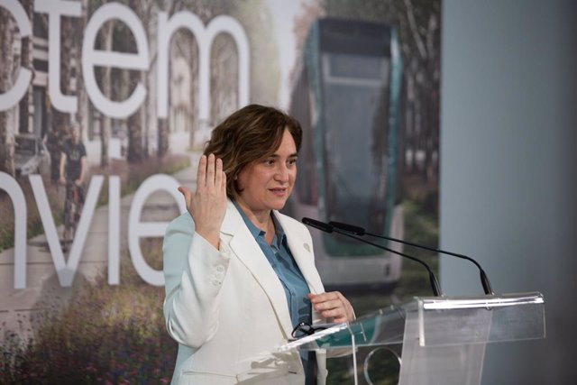 L'alcaldessa de Barcelona, Ada Colau. Arxiu.
