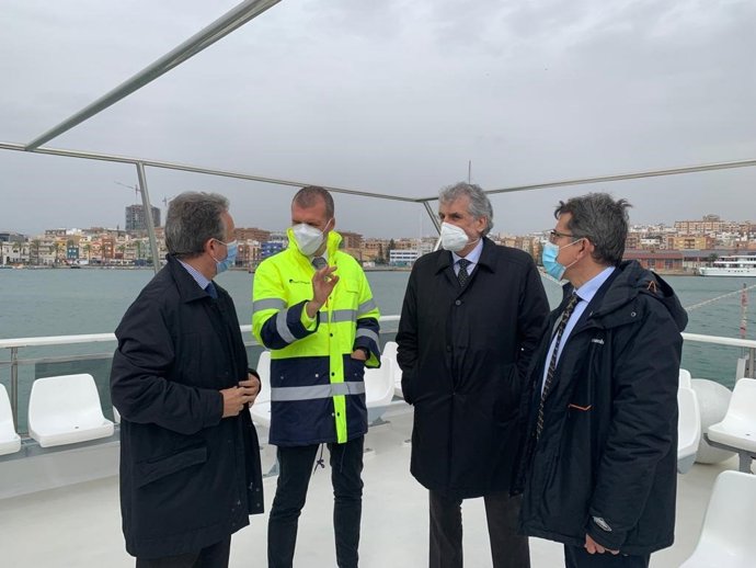 Visita del Collegi d'Economistes al Port de Tarragona