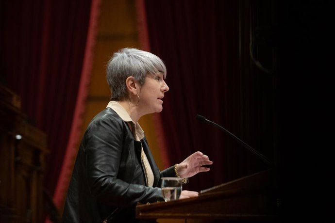 La consellera de Justícia de la Generalitat, Lourdes Ciuró