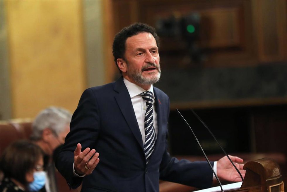 El vicesecretario general de Cs y portavoz del Comité Ejecutivo, Edmundo Bal, interviene en una sesión plenaria en el Congreso de los Diputados, a 29 de marzo de 2022, en Madrid (España).