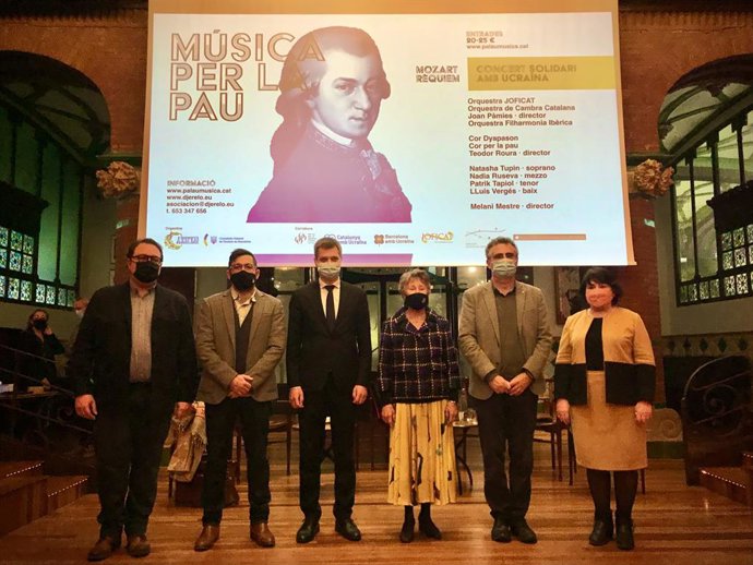 El Palau de la Música acollir un concert solidari en suport al poble ucrans.