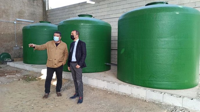 Visita a los depósitos de agua