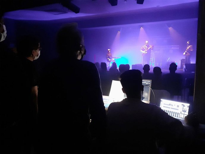 Concierto para prácticas de alumnos de Sonido e Iluminación