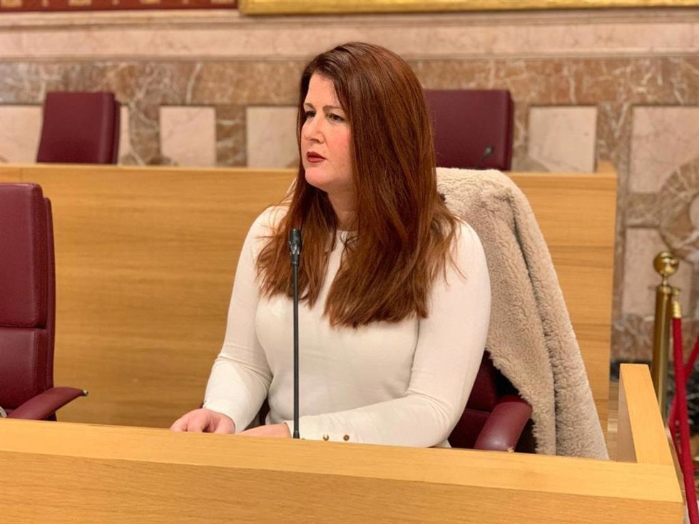La secretaria general de Podemos Sevilla y concejal en el Ayuntamiento, Susana Serrano.