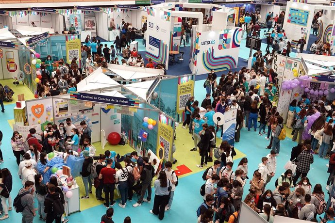La UMA recupera su jornada de puertas abiertas presencial con más de 15.000 estudiantes participantes