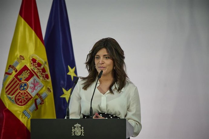 Archivo - La escritora Ana Iris Simón interviene durante la presentación del plan 'Pueblos con Futuro: un plan para la cohesión y transformación del país, en la Sala Barceló del Palacio de la Moncloa, a 22 de mayo de 2021, en Madrid, España. 