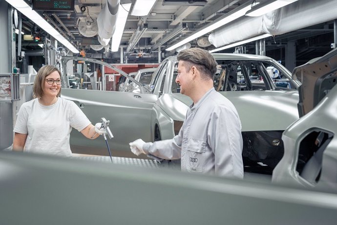 Audi pone en marcha un proyecto piloto de trabajo flexible en su fábrica en Ingolstadt (Alemania)