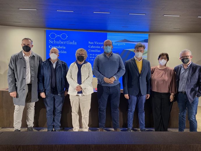 Presentación de la primera Schubertíada de Cantabria en el Palacio de Festivales