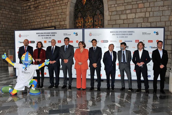 Archivo - Acto de inauguración del Trofeo Conde de Godó en el Saló de Cent del Ayuntamiento de Barcelona