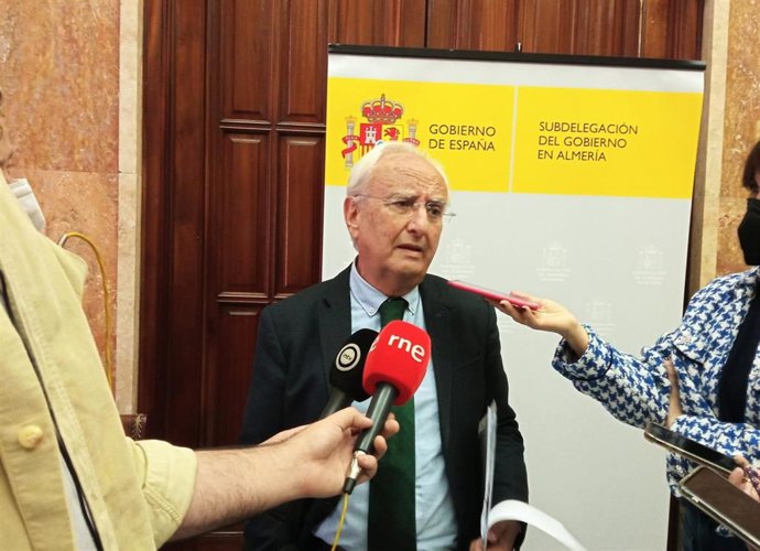 El subdelegado de Gobierno en Almería, Manuel de la Fuente.