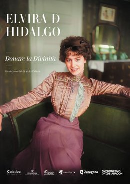 Cartel del documental sobre Elvira de Hidalgo, 'Donare la Divinit'.