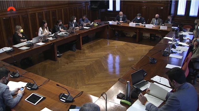 Imagen de la Comisión de Interior, a día 30 de marzo de 2022