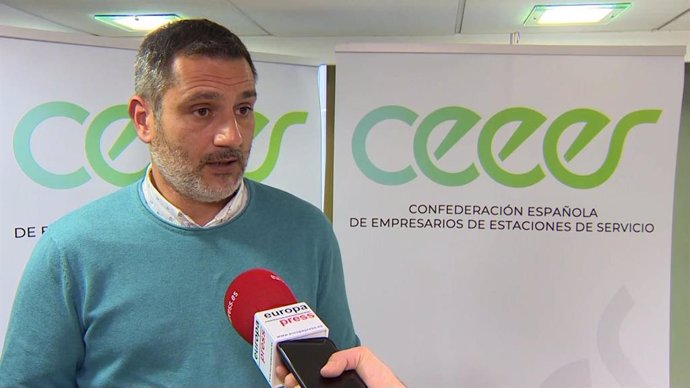 Imagen del director general de la Confederación Española de Empresarios de Estaciones de Servicio (CEEES), Nacho Rabadán