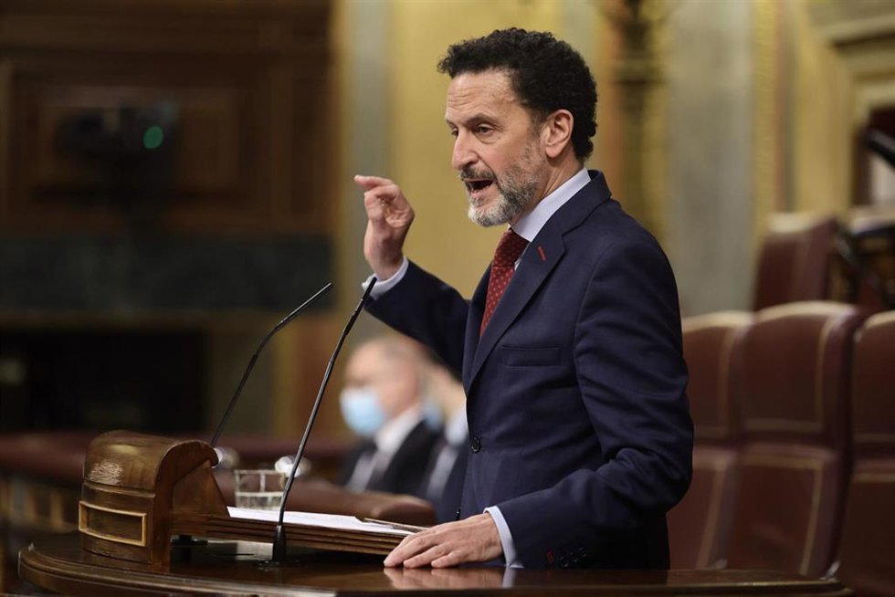 El vicesecretario general de Cs y portavoz del Comité Ejecutivo, Edmundo Bal, interviene en una sesión plenaria, en el Congreso de los Diputados, a 30 de marzo de 2022, en Madrid (España).