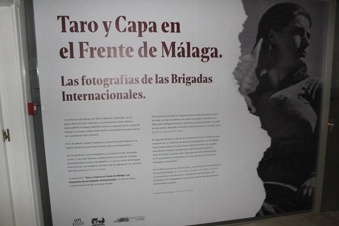 Muestra 'Taro y Capa en el frente de Málaga. Las fotografías de las Brigadas Internacionales'