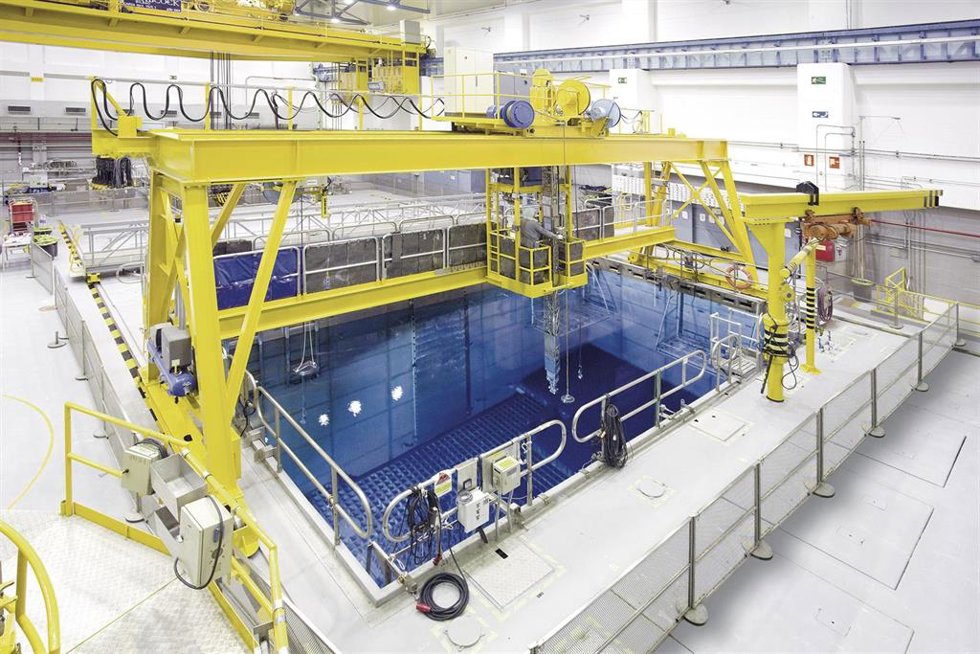 Archivo - Central nuclear, combustible, Santa María de Garoña, energía.