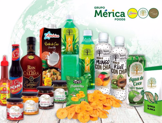 Productos Merica Foods y sus marcas en exclusiva.