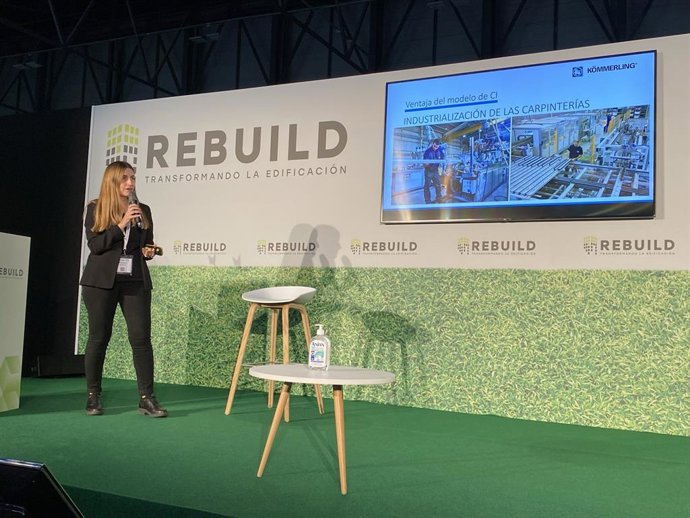 Ponencia sobre carpinterías con sistemas KMMERLING en Rebuild.