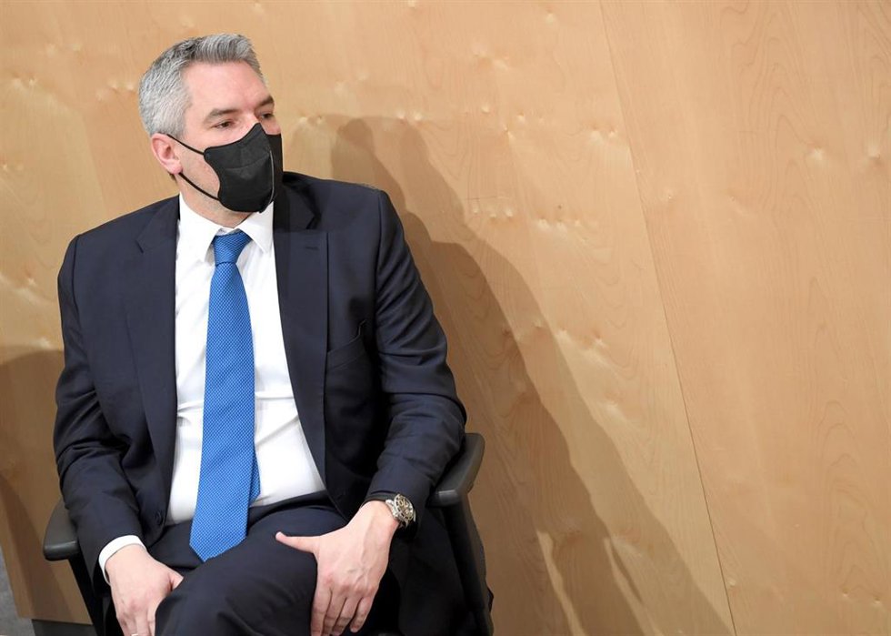 El canciller austriaco, Karl Nehammer
