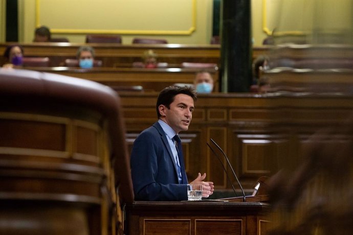 Pedro Casares, en el Congreso