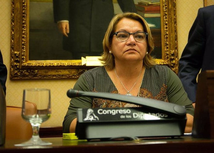 Archivo - La ex diputada de Unidas Podemos en el Congreso Meri Pita.