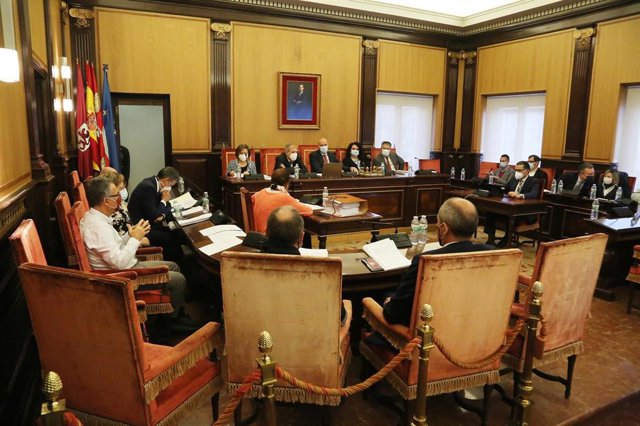 Pleno del Ayuntamiento.
