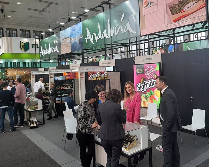 Extenda congrega en su stand de la Feria Fruit Logística de Berlín a más de 30 empresas andaluzas