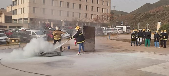 Una de las ediciones de formación dirigida a profesionalesd el hospital Rafael Méndez