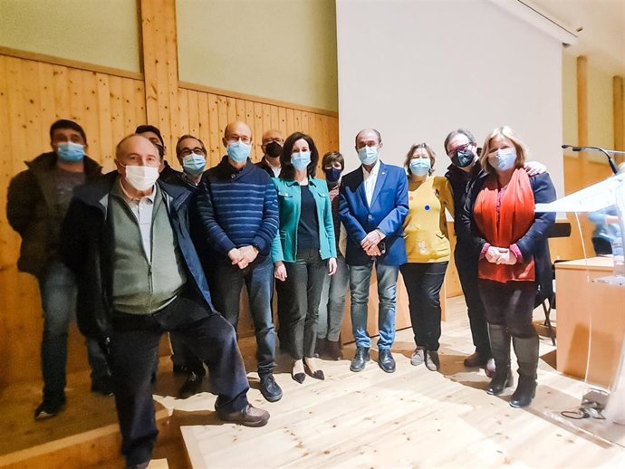 Teresa Ladrero, reelegida secretaria general del PSOE Ejea.