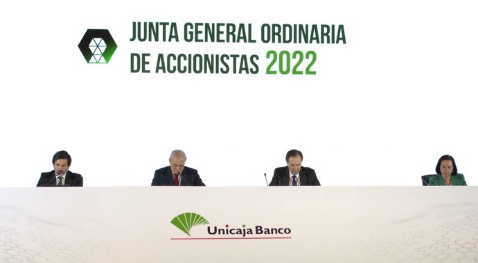 Junta general ordinaria de accionistas 2022 de Unicaja Banco.