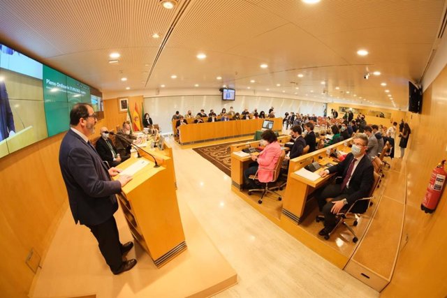 Lactura de la declaración institucional