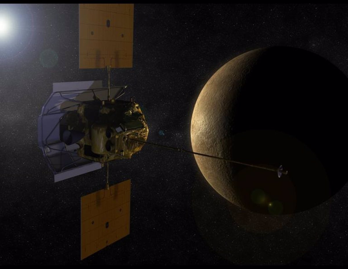 Mercury also registers magnetic storms